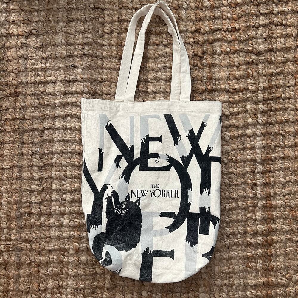 The New Yorker Edward Steed Wild Things Monster Canvas Tote Bag